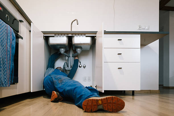 Professional Drain Cleaning technician working in New Baltimore, MI